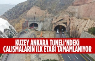 KUZEY ANKARA TÜNELİ’NDEKİ ÇALIŞMALARIN İLK...