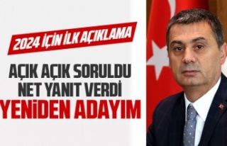 Başkan Şimşek:' 2024'te yeniden adayım'