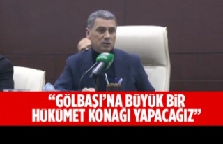 Başkan Şimşek “Gölbaşı’na Büyük Bir Hükümet...