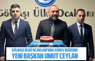 Gölbaşı Ülkü Ocakları Başkanlığına Umut...