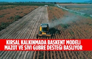 MAZOT VE SIVI GÜBRE DESTEĞİ BAŞLIYOR