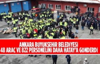 ANKARA BÜYÜKŞEHİR BELEDİYESİ 48 ARAÇ VE 822...