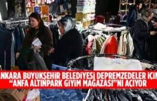 ANKARA BÜYÜKŞEHİR BELEDİYESİ DEPREMZEDELER İÇİN...