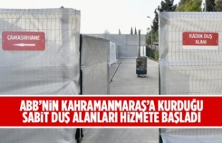 ANKARA BÜYÜKŞEHİRİN KAHRAMANMARAŞ’A KURDUĞU...