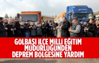 Gölbaşı İlçe Milli Eğitim Müdürlüğünden...