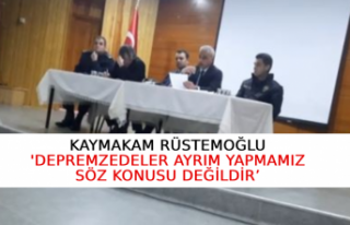 GÖLBAŞI'NDA Kİ DEPREMZEDELERİN SAYISI AÇIKLANDI