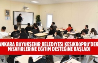 ANKARA BÜYÜKŞEHİR BELEDİYESİ KESİKKÖPRÜ’DEKİ...