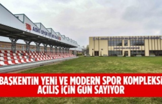 BAŞKENTİN YENİ VE MODERN SPOR KOMPLEKSİ AÇILIŞ...