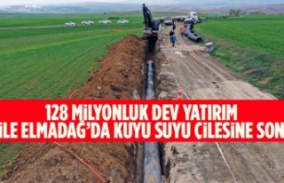 128 MİLYONLUK DEV YATIRIM İLE ELMADAĞ’DA KUYU...