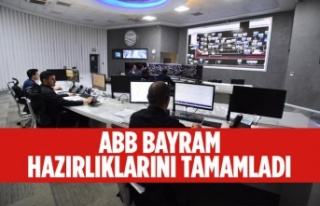 ANKARA BÜYÜKŞEHİR BELEDİYESİ BAYRAM HAZIRLIKLARINI...