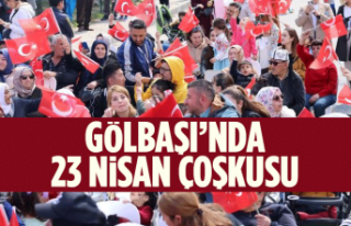 Gölbaşı'nda 23 Nisan şenliği