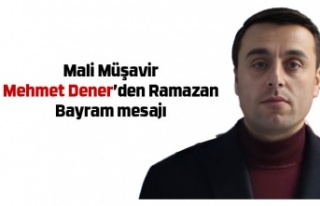 Mehmet Dener'den bayram mesajı