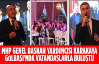 MHP Genel Başkan Yardımcısı Karakaya, Gölbaşı'nda...