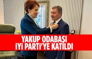 Yakup Odabaşı İYİ Parti'ye katıldı