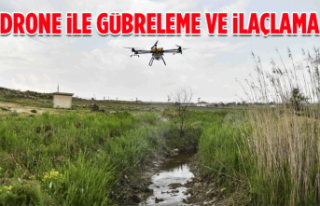 ANKARA BÜYÜKŞEHİR BELEDİYESİNDEN DRONE İLE...