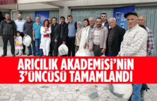 ARICILIK AKADEMİSİ’NİN 3’ÜNCÜSÜ TAMAMLANDI