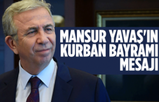 ABB BAŞKANI MANSUR YAVAŞ'IN KURBAN BAYRAMI...