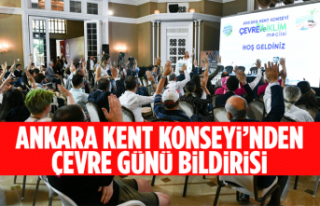 ANKARA KENT KONSEYİ’NDEN ÇEVRE GÜNÜ BİLDİRİSİ