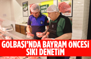 Gölbaşı'nda bayram öncesi denetim