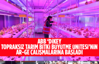 ABB ‘DİKEY TOPRAKSIZ TARIM BİTKİ BÜYÜTME ÜNİTESİ’NİN...