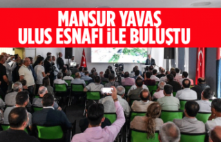 ANKARA BÜYÜKŞEHİR BELEDİYE BAŞKANI MANSUR YAVAŞ...