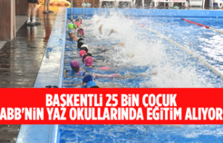 BAŞKENTLİ 25 BİN ÇOCUK ABB'NİN YAZ OKULLARINDA...