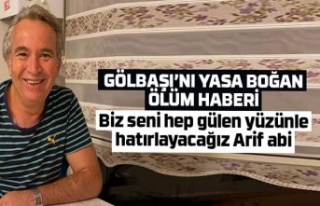 Gölbaşı'nı yasa boğan ölüm