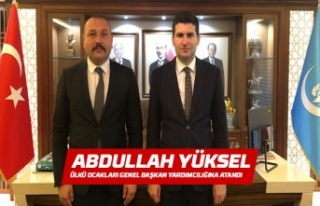 Abdullah Yüksel’e Ülkü Ocaklarında kritik görev