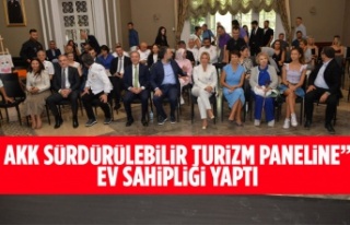 AKK SÜRDÜRÜLEBİLİR TURİZM PANELİNE” EV SAHİPLİĞİ...