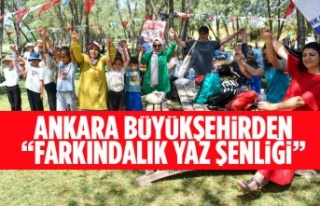 ANKARA BÜYÜKŞEHİRDEN “FARKINDALIK YAZ ŞENLİĞİ”
