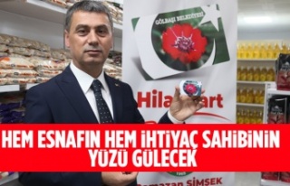 Hilal Kart esnafın da ihtiyaç sahibinin de yüzünü...