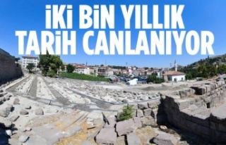 İKİ BİN YILLIK TARİH CANLANIYOR