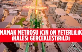 MAMAK METROSU İÇİN ÖN YETERLİLİK İHALESİ GERÇEKLEŞTİRİLDİ