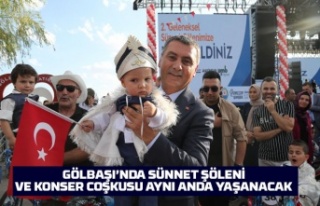 Sünnet Şöleni renkli görüntülere sahne olacak