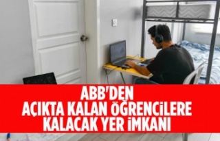 ABB'den açıkta kalan öğrencilere kalacak...