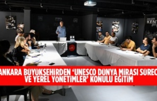 ANKARA BÜYÜKŞEHİRDEN ‘UNESCO DÜNYA MİRASI...