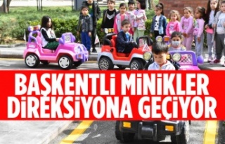 BAŞKENTLİ MİNİKLER DİREKSİYONA GEÇİYOR