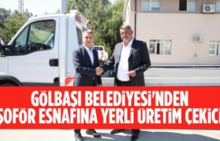 Gölbaşı Belediyesi'nden şoför esnafına...