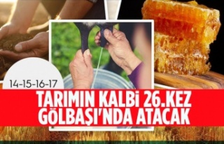 Tarımın kalbi 26.kez Gölbaşı'nda atacak