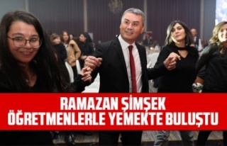 GÖLBAŞI BELEDİYE BAŞKANI RAMAZAN ŞİMŞEK, ÖĞRETMENLERLE...