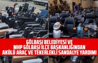 GÖLBAŞI BELEDİYESİ VE MHP GÖLBAŞI İLÇE BAŞKANLIĞINDAN...