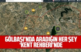 GÖLBAŞI’NDA ARADIĞIN HER ŞEY ‘KENT REHBERİ’NDE