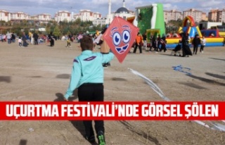 UÇURTMA FESTİVALİ’NDE GÖRSEL ŞÖLEN