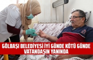 GÖLBAŞI BELEDİYESİ İYİ GÜNDE KÖTÜ GÜNDE...