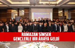 RAMAZAN ŞİMŞEK, GENÇLERLE BİR ARAYA GELDİ