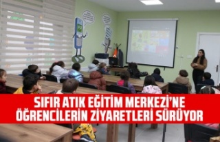 SIFIR ATIK EĞİTİM MERKEZİ’NE ÖĞRENCİLERİN...