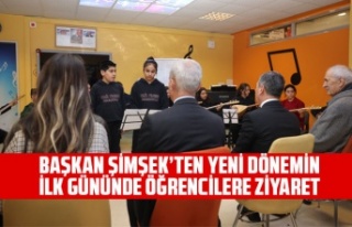 BAŞKAN ŞİMŞEK’TEN YENİ DÖNEMİN İLK GÜNÜNDE...