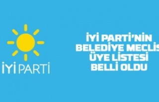 İYİ PARTİ'nin Belediye Meclis Üyesi belli...