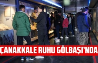 ÇANAKKALE RUHU GÖLBAŞI’NDA