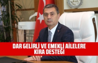 DAR GELİRLİ VE EMEKLİ AİLELERE KİRA DESTEĞİ